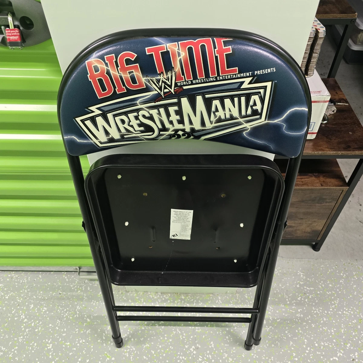 Wrestlemania Chair for sale | eBay