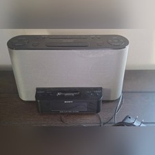 Sony Dream Machine ICF-CS10iP iPod Speaker Dock  AM/FM Clock Radio w/ Free S/H