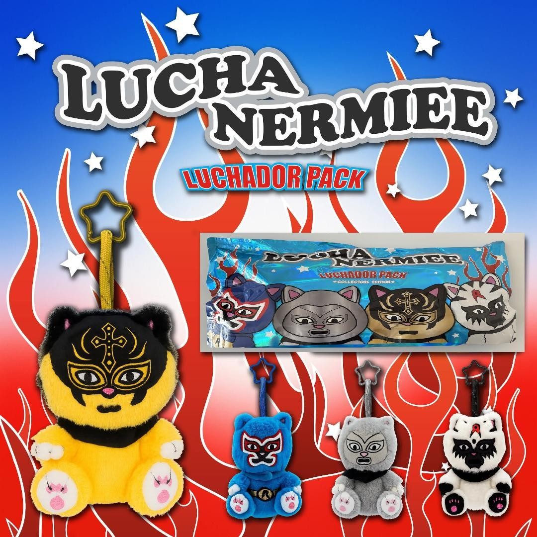 RIPNDIP Lucha NermieeBag Complete Set of 4 #a182ef