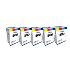 Bodno 5 x Magicard 300 Printer MC300YMCKO/2 Color Ribbon - YMCKO - 300 Prints...