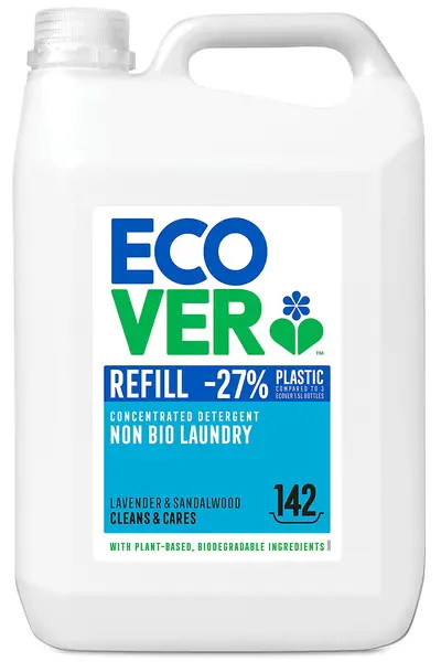 Concentrated Non-Bio Laundry Liquid 5L (Ecover) - Image 2