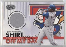 2003 Leaf Shirt Off My Back 471/500 Carlos Delgado #1 1i3