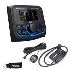 JVC KD-MR1BTS Marine Media Receiver with 2.7" Display and SXV300 SiriusXM Tuner