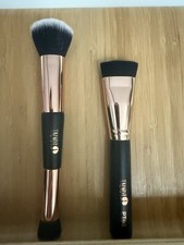 Trendy Dual Double Ended Foundation Blush Liquid Cream Powder Makeup Brush set 2