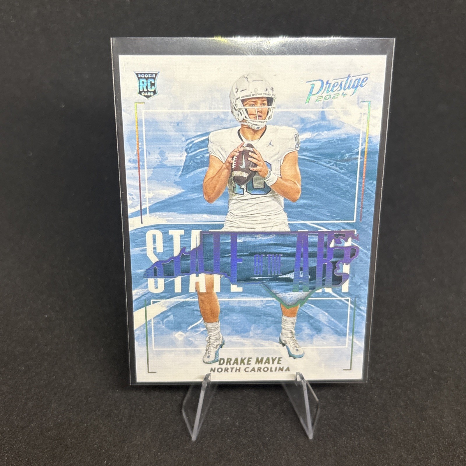 2024 Panini Prestige Drake Maye State Of The Art #SA-DME ROOKIE