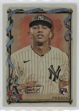 2023 Topps Allen & Ginter Hot Box Silver Portrait Oswald Peraza #31 Rookie RC