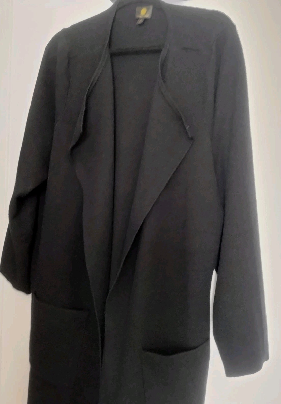 JM Collection Plus Size 3X Patch-Pocket Coatigan … - image 2