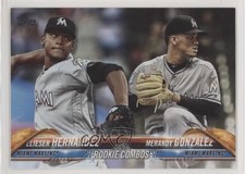2018 Topps Update Rookie Combos Elieser Hernandez Merandy Gonzalez #US77 0bv3