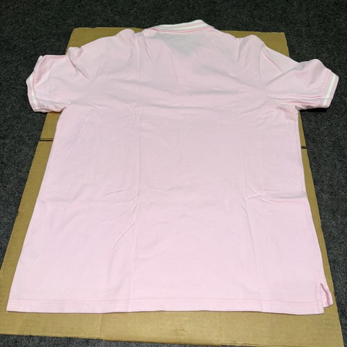 American Eagle Men XL Pink Polo Shirt Cotton Blend Super Soft Short Sleeve USED - Picture 10 of 10