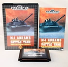 M-1 Abrams Battle Tank Sega Genesis Complete CIB! Very Good Condition! NICE!