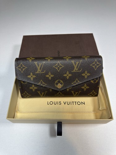 Louis Vuitton Monogram Sarah Wallet M60531 Original Box and Dust Cover