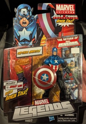 Marvel Legends Captain America Arnim Zola BAF Series Bucky Cap
