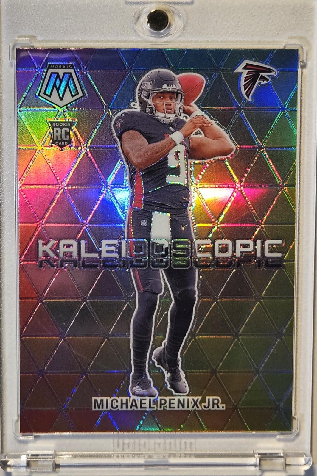 2024 Panini Mosaic Michael Penix Jr. #25 RC Kaleidoscopic CASE HIT Falcons 🔥