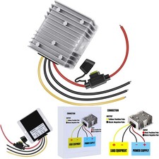 240w 12v To 48v 36v Golf Cart Voltage Regulator Reducer Transformer With Fuse