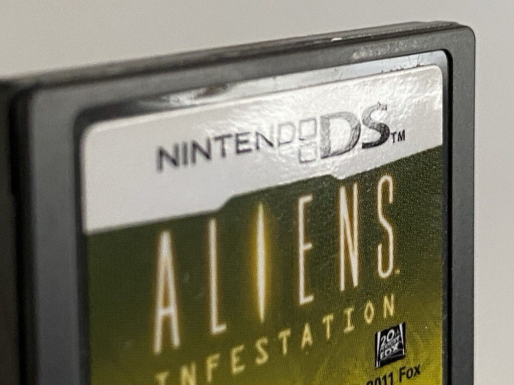 Aliens Infestation Nintendo DS Game Cartridge Only Metroidvania