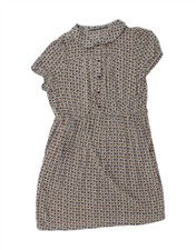 ZARA Womens A-Line Dress UK 14 Large Multicoloured Floral Viscose BZ07