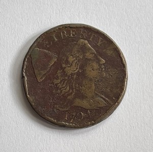 1794 FLOWING HAIR LARGE CENT - Very Nice Details! Beautiful Rare Early US Coin