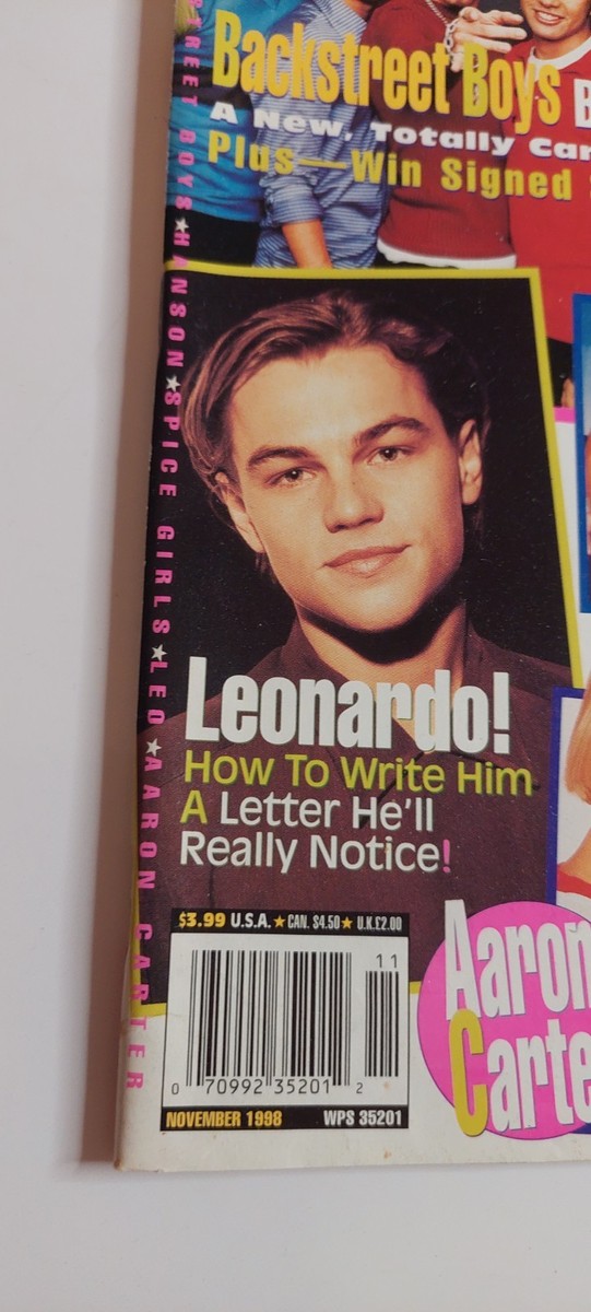 Teen Beat Magazine November 1989 Backstreet Boys 'N Sync Spice