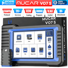 Mucar Vo7s Bidirectional Full Diagnostic Scanner Ecu Coding Tool Canfd 28resets