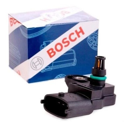 For SAAB 9-5 MAP Intake Inlet Manifold Air Pressure Sensor Bosch
