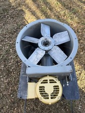 Aerovent Belt Driven 18 Fan 18b10525-btabd-48-x Paint Spray Booth Exhaust Aerovent Belt Driven 18 Fan 18b10525-btabd-48-x Paint Spray Booth Exhaust