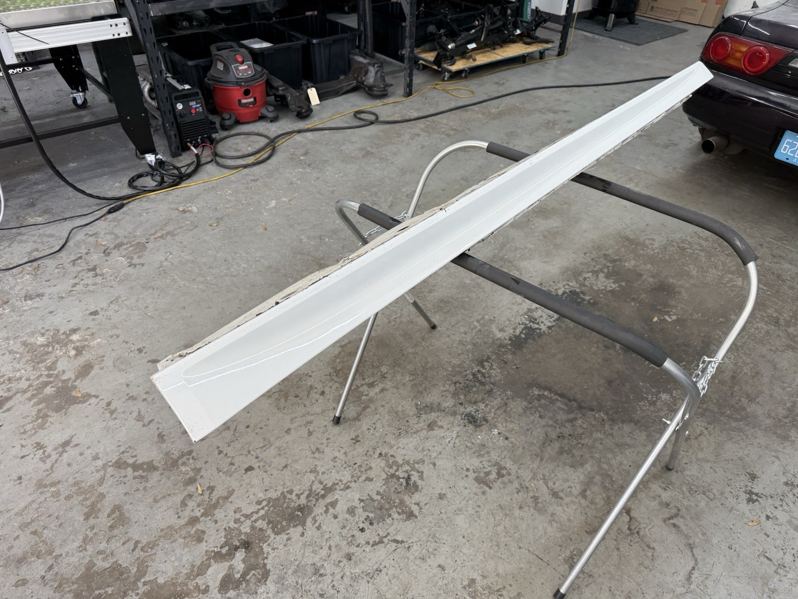 17-23 Audi R8 Driver Left Side Skirt Rocker Panel Molding Cover Trim OEM
