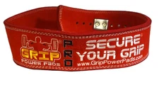Grip Power Pads Pro Weight Lifting Belt Heavy Clip Buckle X-Large 38-44