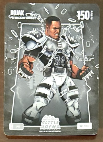 2026 Bo Jackson Battle Arena Bojax P-9 PSA Magazine Exclusive SP Steel 150 Power