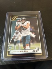 2024 Panini Zenith Rookie Johnny Wilson #156 Philadelphia Eagles Football