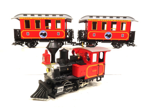 LGB Spur G Lake George & Boulder Dampf Personen Set ohne Kartons LN 12536 | Zustand: Used