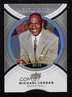 2022 Goodwin Champions Exquisite Collection 38/99 Michael Jordan #V-MJ HOF u0h