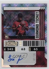 2022 Panini Chronicles Contenders Rookie Ticket Diamond 7/15 Luis Frias Auto lz7