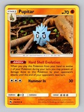 Pupitar 116/214 Uncommon Lost Thunder Pokemon Near Mint on eBay