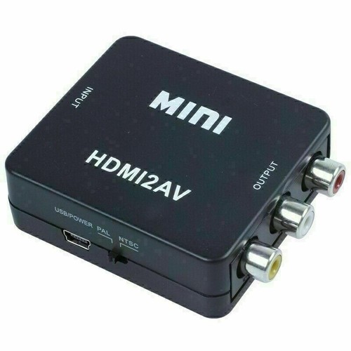 HDMI To RCA AV Adapter Converter Cable CVBS 3RCA 1080P Composite Video Audio - Picture 17 of 18
