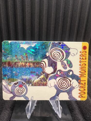 Vintage Pocket Monsters Vending Holo Prisma - Bandai Nintendo 1999 Pokemon Karte