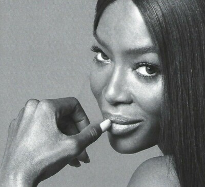 Chanel J12 Watch Print Ad with Naomi 