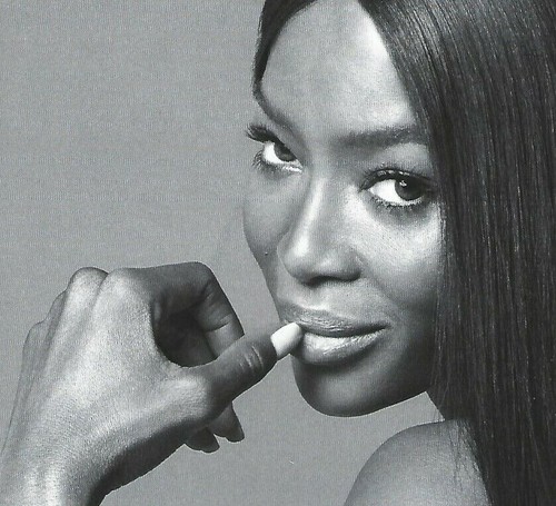Chanel J12 Watch Print Ad with Naomi 
