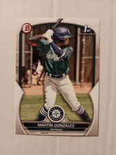 2023 Bowman Martin Gonzalez 1st Bowman Seattle Mariners Prospect BP-28 Rookie Rc
