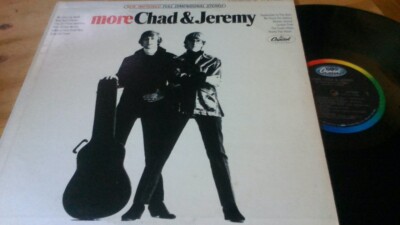 CHAD & JEREMY - MORE CHAD & JEREMY - VINYL RECORD LP STT2546 vg+