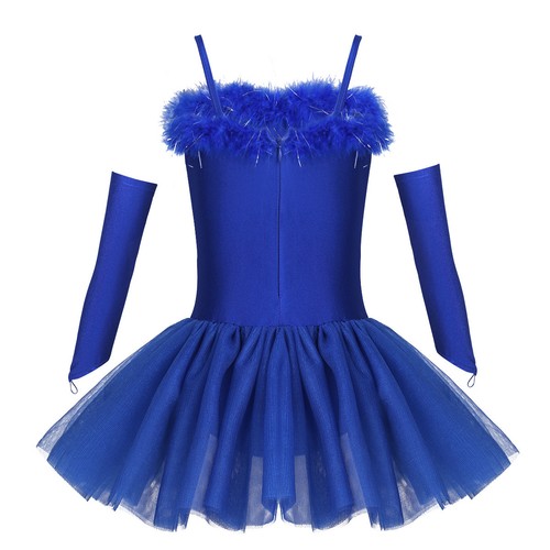 Kinder Mädchen Ballett Tutu Kleid Gymnastik Turnanzug Rock Ballerina Tanz Kostüme - Bild 53 von 64