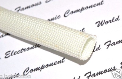 10Ft(3M)-Manhattan AF155-1/2'' 155°C fiberglass-polyester-acrylic coated sleeving
