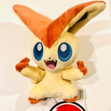 With limited bag Victini Life size 16" Plush Doll Pokemon Center Touhoku