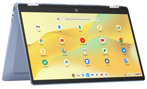 HP 2-in-1 14" Touch-Screen Chromebook Laptop x360 14b-cd0603ds - Picture 2 of 9