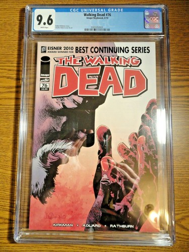 Walking Dead #76 Kirkman Adlard CGC 9.6 NM+ Image Skybound 1st Print TV Movie
