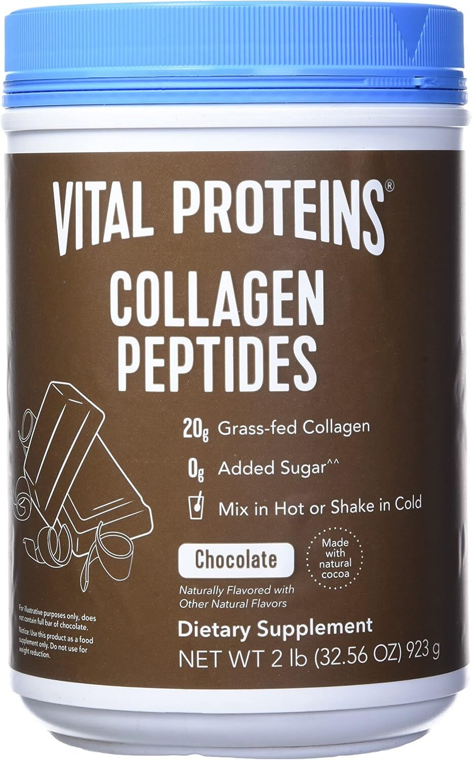 Péptidos de colágeno Vital Protein, criados en pastos, alimentados con pasto, amigables con paleo, / OZ