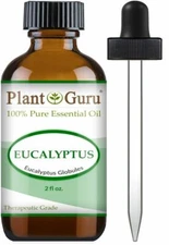 Eucalyptus Essential Oil 2 oz. 100% Pure Natural Therapeutic Grade Globules Bulk