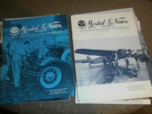 10 Ford Model A News Restorers Club Magazines 1965 1966 1967 1968 - Picture 6 of 6