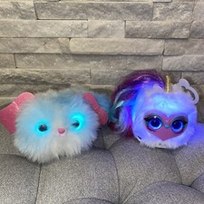 Pomsies Lumies Rainbow Light Interactive Clip On LuLu Lot