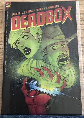 DEADBOX #2 (2021) 1ST PRINT BAGGED & HOWELL VARIANT COVER VAULT COMICS & BAGGED