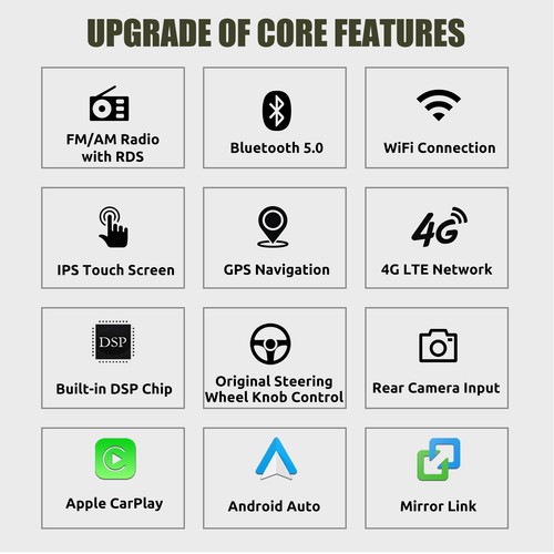 10.25" Android 13 8Core 4G LTE Car Stereo GPS Camera iDrive 128G For BMW E90 E91 - Picture 3 of 15